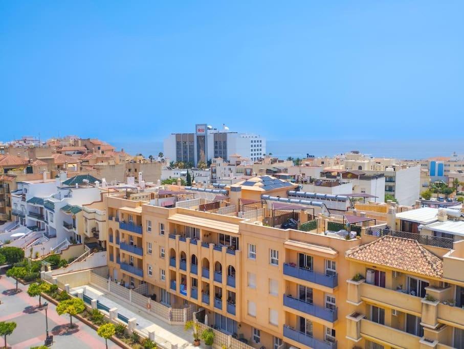 Ferienwohnung Penthouse With Jacuzzi And Spectacular Sea Views Nerja Exterior foto